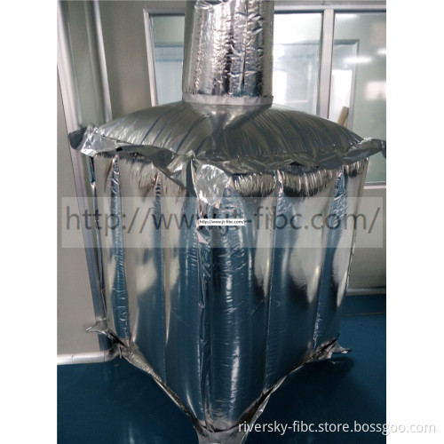 Square aluminum foil liner